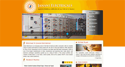 Desktop Screenshot of jananielectricals.com